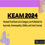 KEAM 2024 Released Revised Final Rank List Category List Published For Ayurveda Homoeopathy Siddha and Unani Courses